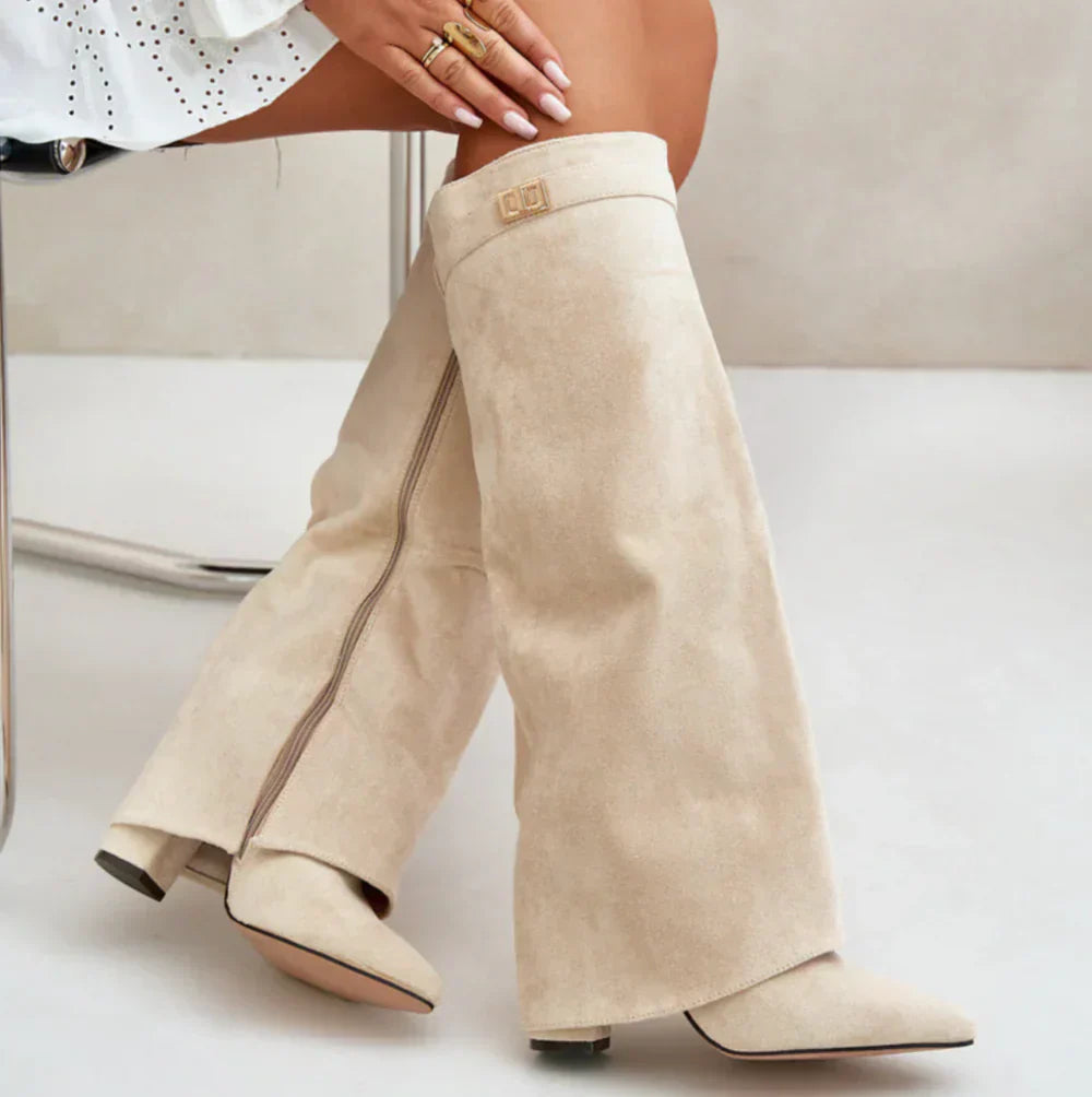 SUEDELIA™ | HIGH SUEDE BOOTS